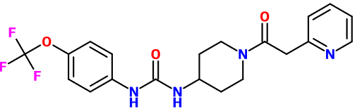 (image for) MC080081 1-[1-(2-Pyridinylacetyl)-4-piperidinyl]-3-[4-(trifluoromethoxy)phenyl]urea
